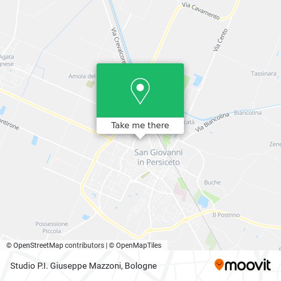 Studio P.I. Giuseppe Mazzoni map