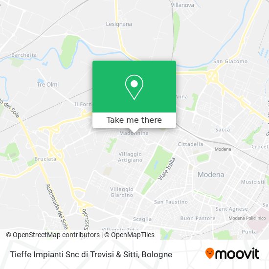Tieffe Impianti Snc di Trevisi & Sitti map