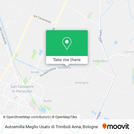 Autoemilia Meglio Usato di Trimboli Anna map