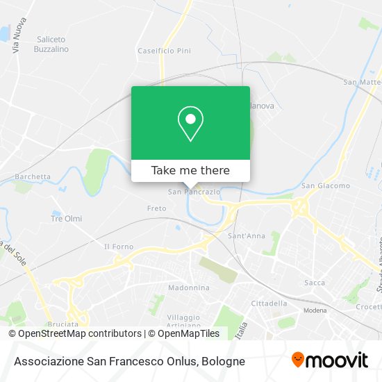 Associazione San Francesco Onlus map
