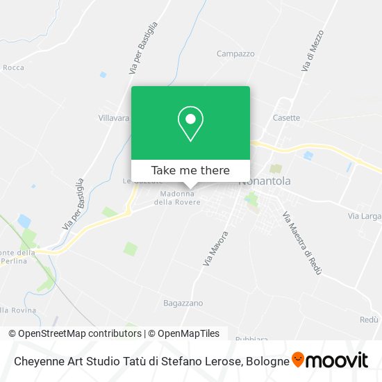 Cheyenne Art Studio Tatù di Stefano Lerose map