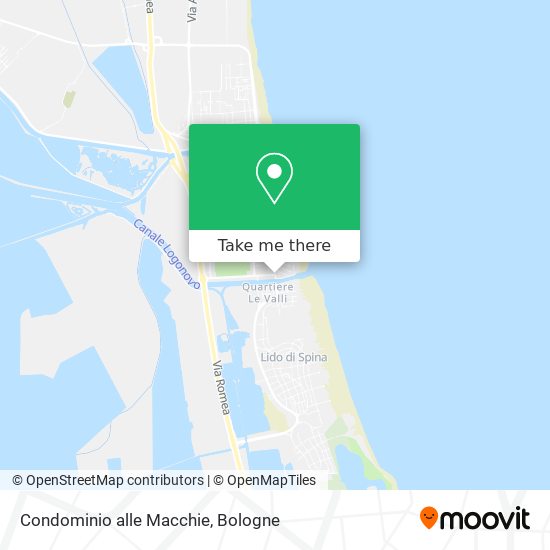 Condominio alle Macchie map