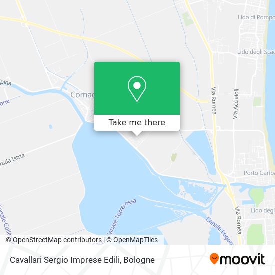 Cavallari Sergio Imprese Edili map