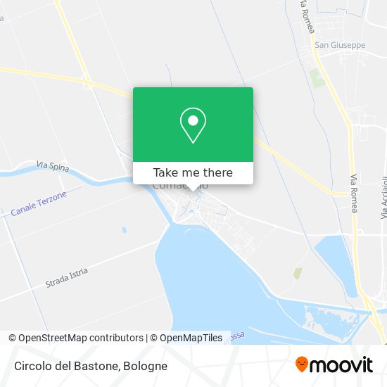 Circolo del Bastone map