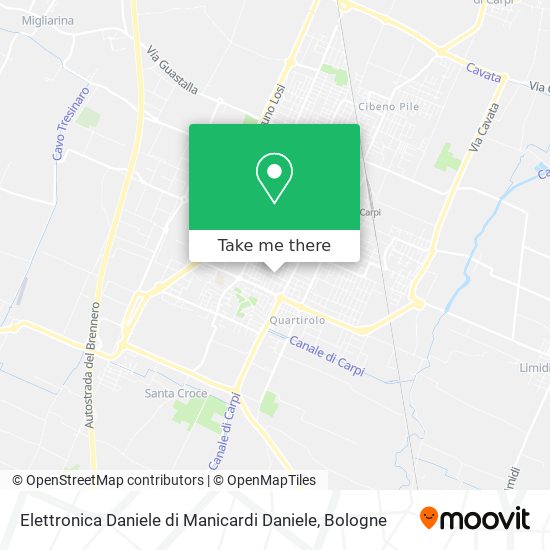 Elettronica Daniele di Manicardi Daniele map