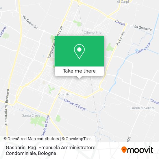 Gasparini Rag. Emanuela Amministratore Condominiale map