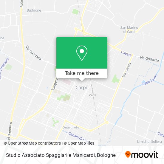 Studio Associato Spaggiari e Manicardi map