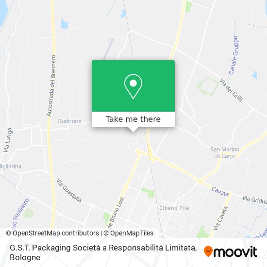 G.S.T. Packaging Società a Responsabilità Limitata map