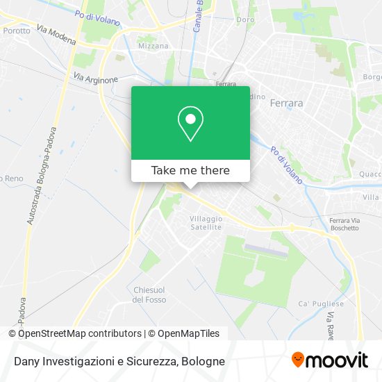 Dany Investigazioni e Sicurezza map