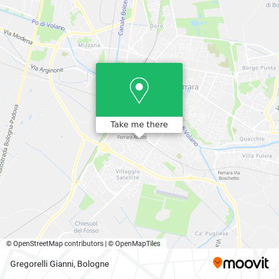 Gregorelli Gianni map