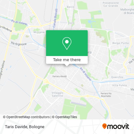 Taris Davide map