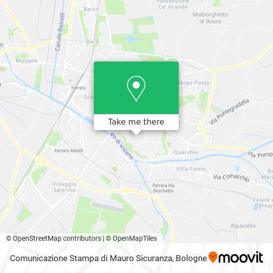 Comunicazione Stampa di Mauro Sicuranza map