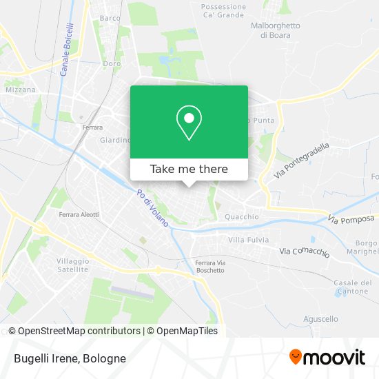 Bugelli Irene map