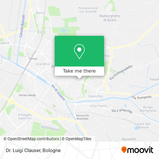 Dr. Luigi Clauser map