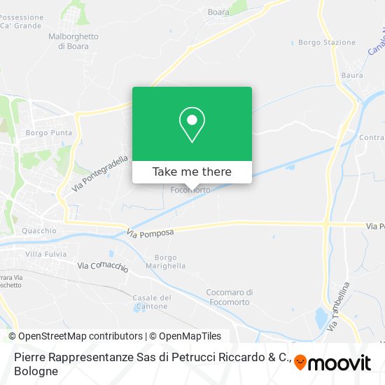 Pierre Rappresentanze Sas di Petrucci Riccardo & C. map