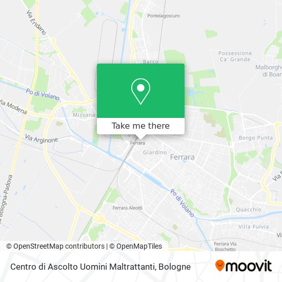 Centro di Ascolto Uomini Maltrattanti map