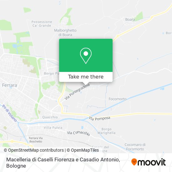 Macelleria di Caselli Fiorenza e Casadio Antonio map