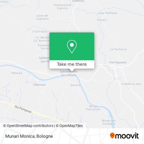 Munari Monica map