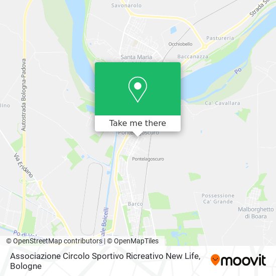 Associazione Circolo Sportivo Ricreativo New Life map