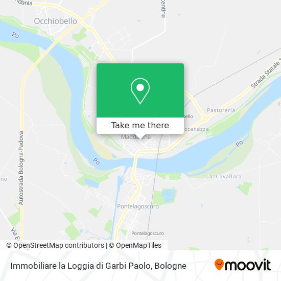Immobiliare la Loggia di Garbi Paolo map