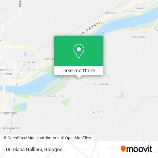Dr. Diana Galliera map