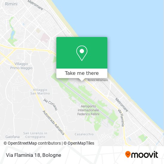 Via Flaminia 18 map