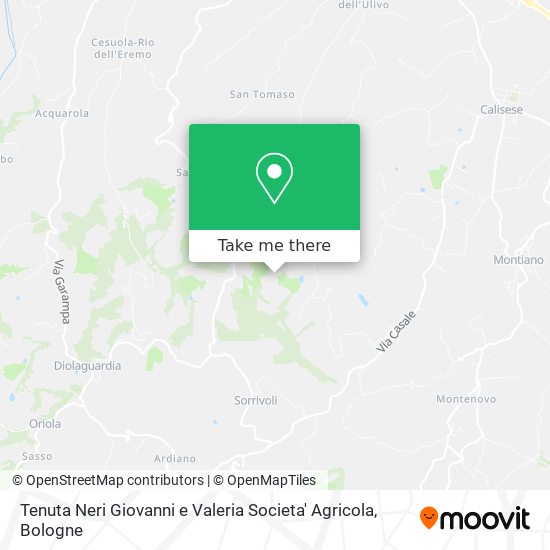 Tenuta Neri Giovanni e Valeria Societa' Agricola map