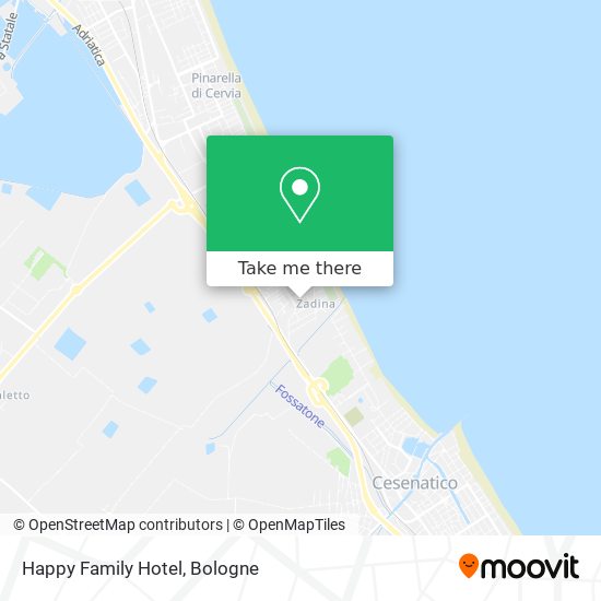 Happy Family Hotel map