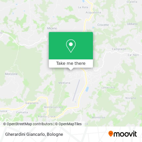 Gherardini Giancarlo map