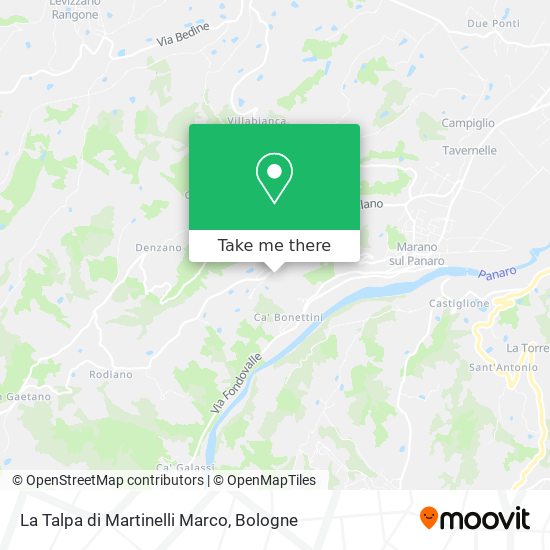La Talpa di Martinelli Marco map