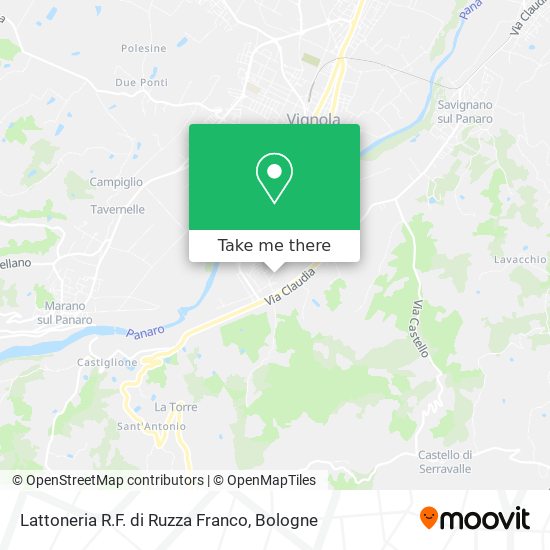 Lattoneria R.F. di Ruzza Franco map