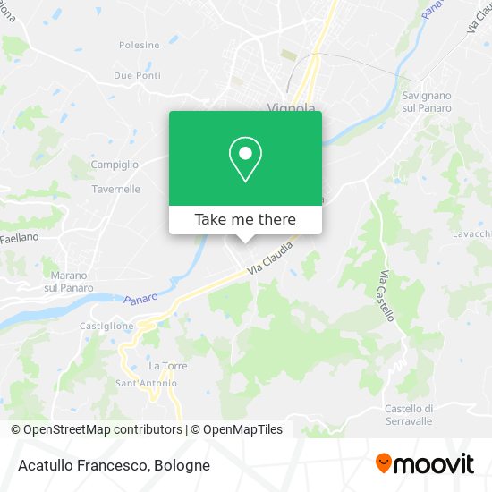 Acatullo Francesco map