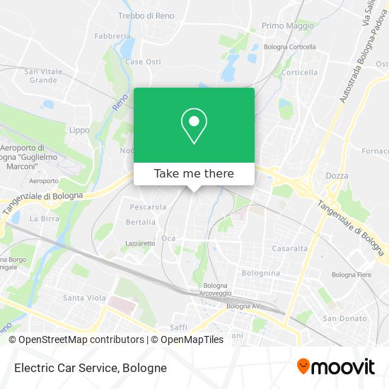 Electric Car Service map