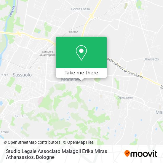 Studio Legale Associato Malagoli Erika Miras Athanassios map