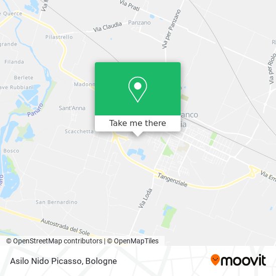 Asilo Nido Picasso map