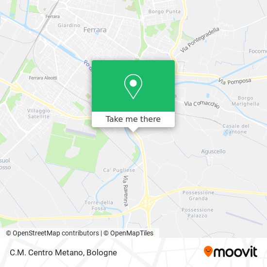 C.M. Centro Metano map