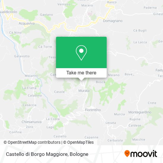 Castello di Borgo Maggiore map