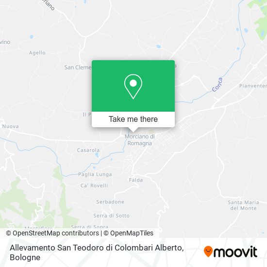 Allevamento San Teodoro di Colombari Alberto map