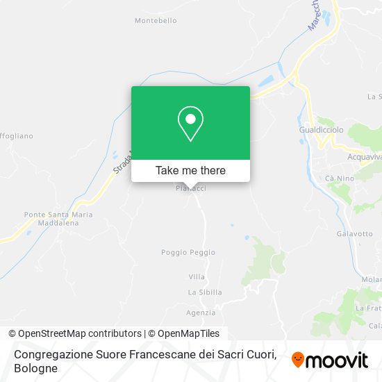 Congregazione Suore Francescane dei Sacri Cuori map