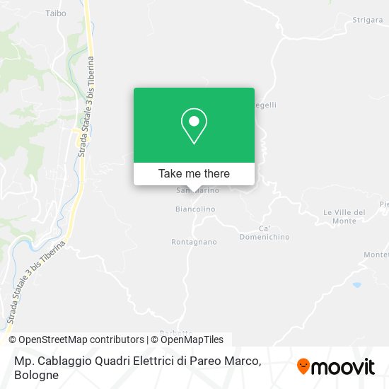 Mp. Cablaggio Quadri Elettrici di Pareo Marco map