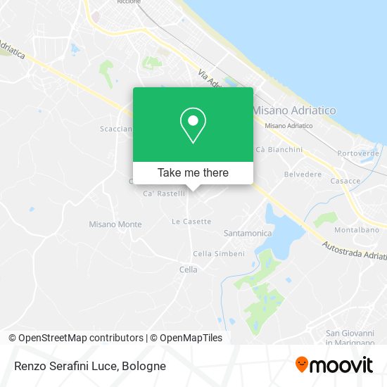Renzo Serafini Luce map