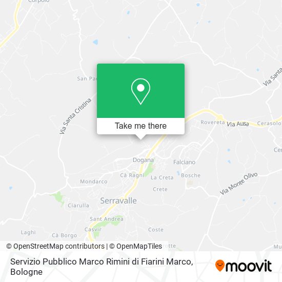 Servizio Pubblico Marco Rimini di Fiarini Marco map