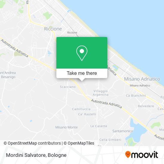 Mordini Salvatore map