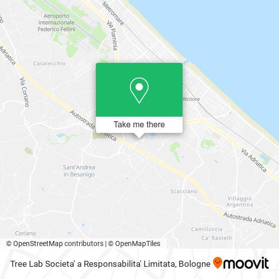 Tree Lab Societa' a Responsabilita' Limitata map