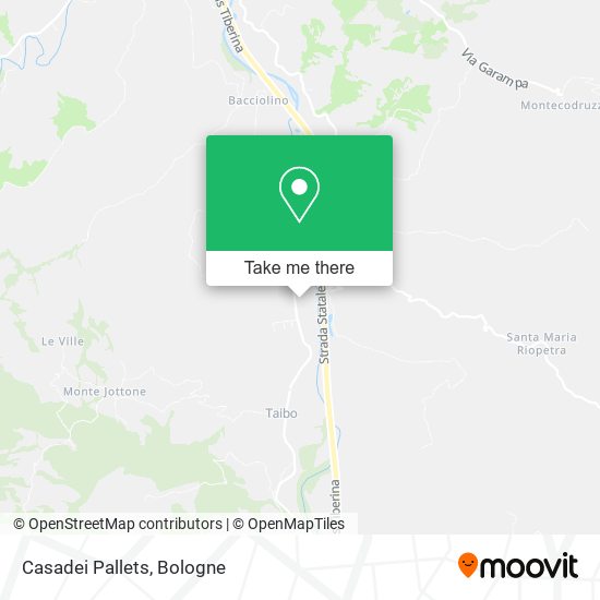 Casadei Pallets map
