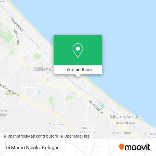 Di Marco Nicola map