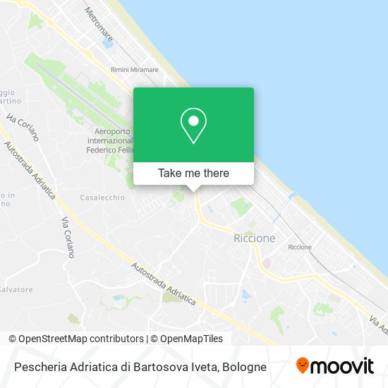Pescheria Adriatica di Bartosova Iveta map