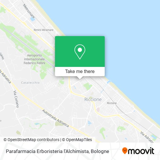 Parafarmacia Erboristeria l'Alchimista map