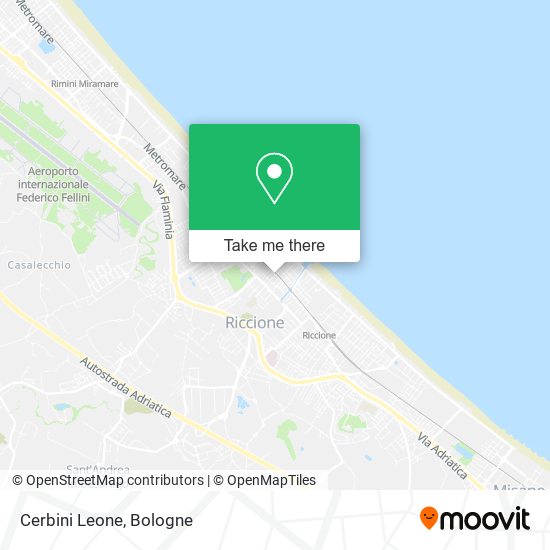 Cerbini Leone map