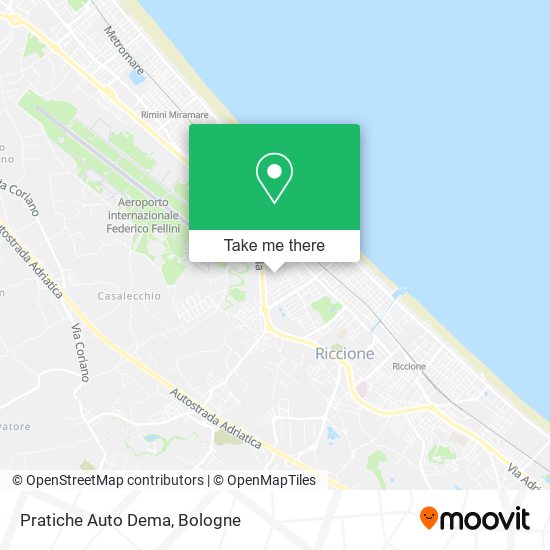 Pratiche Auto Dema map
